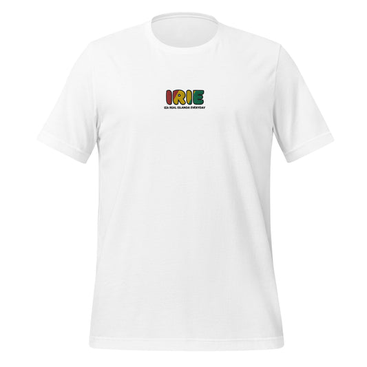 Unisex IRIE t-shirt (Black font)